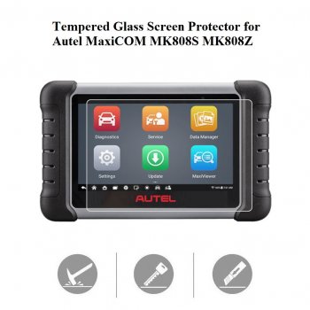 Tempered Glass Screen Protector for Autel MaxiCOM MK808S MK808Z